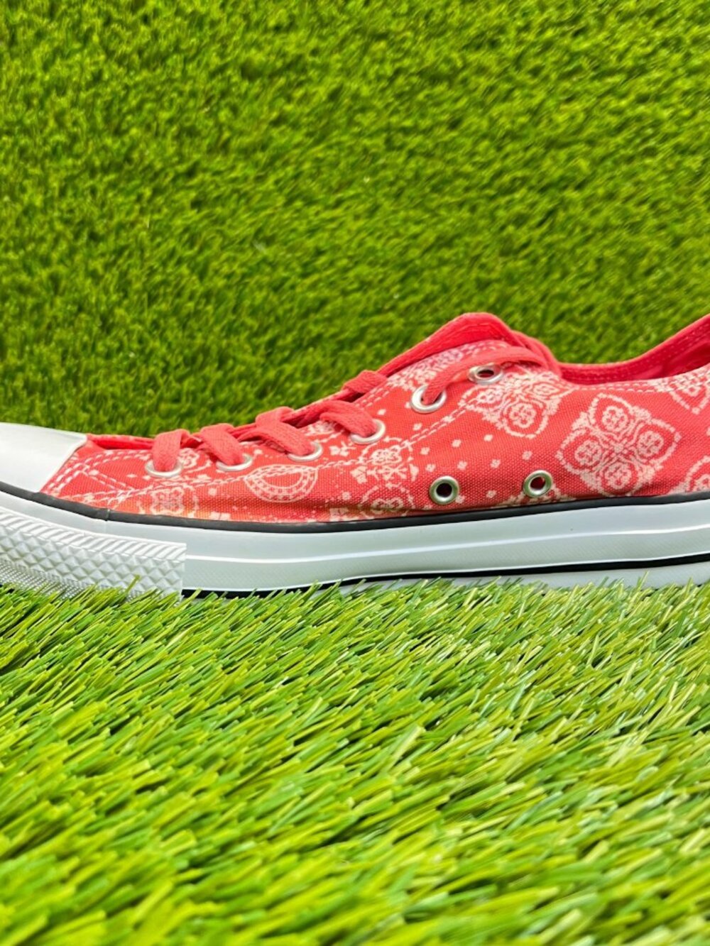 Converse Chuck Taylor All Star Bandan Womens Size 10 Athletic Shoes Sneakers - Picture 2 of 10